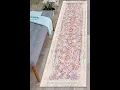 Review Rugshop Bohemian Vintage Oriental Runner Rug 2 x 10 Blue 2021