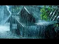 Download Lagu Storm Rain \u0026 Thunderstorm Sleep Sounds | Torrential Rainstorm on Tin Roof \u0026  Mighty Thunder at Night