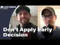 Don t Apply Early Decision LSAT Demon Daily Ep 63