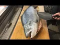 Download Lagu Salmon Cutting Skills 鮭魚切割技能   How to Cut a Salmon for Sashimi
