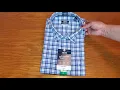 Plaid Long Sleeve Dress Shirt