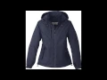 North End Womens Hi-Loft Insulated Water Resistant Jacket Coat Black 2XL