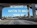 A Drive From Austin To Waco Interstate 35 TX US Oct 2025
