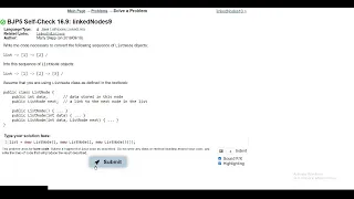 Java Practice-It 16 10 linkedNodes10 ListNodes LinkedLists
