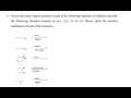Chemistry Predict the major organic product of each of the following reactions In addition