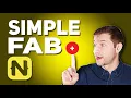 Custom FAB with CSS in NativeScript Tutorial - UPDATE