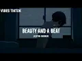 Justin Bieber ft. Nicki minaj | Beauty and A Beat + Speed up🎧 || Viral Tiktok