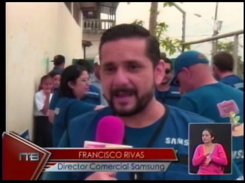 Samsung Electronics Ecuador Desarrolló Jardín de Valores