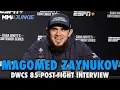 Download Lagu Magomed Zaynukov reveals Khabib's call after UFC contract, says Makhachev done at 155 | DWCS 85