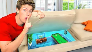 بنيت غرفة سرية في أريكتي Ben Azelart بالعربي 