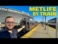I took THE TRAIN to METLIFE STADIUM Riding NJ Transit s BETMGM Meadowlands Rail Line