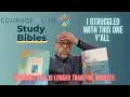 Potential Controversy Warning NLT Courage For Life Study Bible for Men and Women