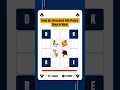SOLVE IN 10 SECONDS Visual Crossword Puzzle Challenge with Picture Clues