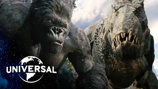 King Kong V Rex Fight 