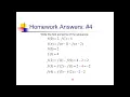 Using Recursive Rules with Sequences Problem Set