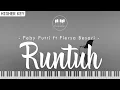 Download Lagu Feby Putri Feat  Fiersa Besari - Runtuh (Higher Key) Karaoke