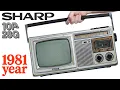 Download Lagu 1981 ⚙️ RESTORATION \u0026 Repair ✅ VINTAGE Radio Cassette TV | SHARP 10P-28G 📻 3 in 1 from the 80s!