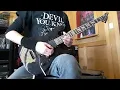 Black Veil Brides - Heart of Fire. guitar cover (With solo) HD