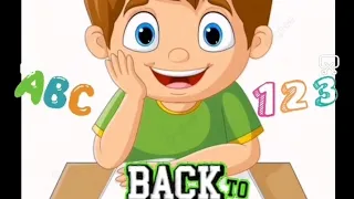 Back To School Song English نشيد باللغة الانكليزية العودة إلى المدرسة قيمRehabTaghli 