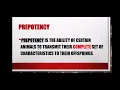 Prepotency Patterns of Inheritance Basic Agricultural Genetics Grade 12 Agricultural Sciences