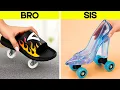 Download Lagu 🩵 DIY CRYSTAL SHOES 👠✨ Amazing Feet Hacks \u0026 Shoe Craft Ideas