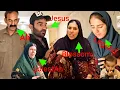 Download Lagu Grinding wheat ears by a nomadic woman living in the mountains