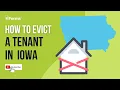 Iowa Eviction Process - EXPLAINED