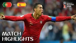Portugal v Spain 2018 FIFA World Cup Match Highlights