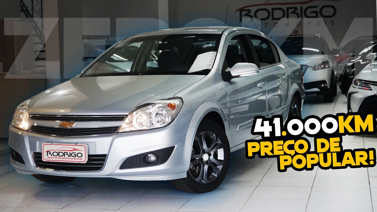 SEDAN DE RESPEITO! Vectra 2009 com APENAS 40.000KM!! O MELHOR CHEVROLET JÁ FEITO!!