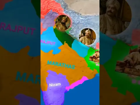 The Nawab of Bengal's mistake in the Battle of Buxar😱 #mapanimation #map #shorts