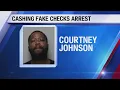 Montgomery man accused of cashing fake checks around Dothan