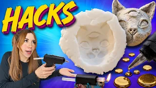 DESMINTIENDO HACKS!! SILICÓN DE ORO! FREIR CON SAL! MOLDES DE SILICÓN!