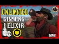 MAXIMUM HEALTH at the Start Ginseng Elixir Glitch in Red Dead Redemption 2