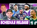 NFL Schedule Release Packers-Vikings WEEK 1 Bears-Lions THANKSGIVING Record PREDICTIONS