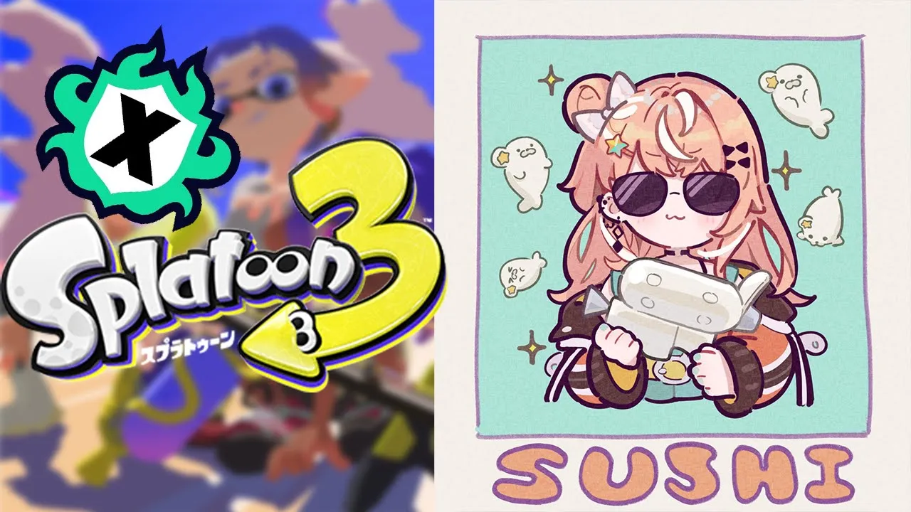 スプラ3┊︎年内最後のXマッチ🦭【 にじさんじ / 五十嵐梨花 】