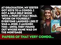 At Graduation My Sister Got Keys To A Condo I Got A Self-Help Book With A Post-It - Reddit Stories