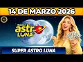 ASTRO MOON ASTRO MOON Result for SATURDAY March 14 2026