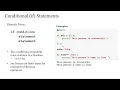 Introduction to Python Week 1c control flow loops and statements