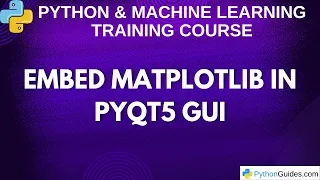 Embed Matplotlib in PyQt5 GUI Step-by-Step Tutorial