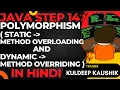Step 14 - JAVA Polymorphism Complete Codes best practices Interview 0 to Hero