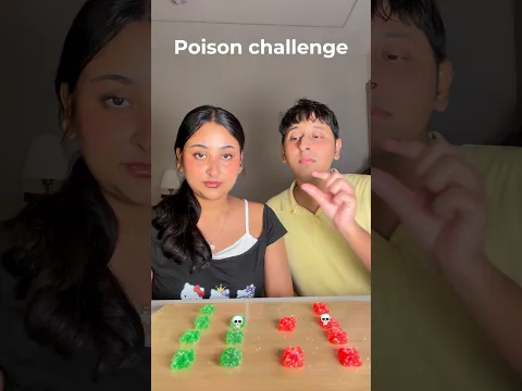 Poison Challenge #funnyshorts #ytshorts #shorts
