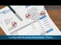 Dynamics 365 Webinar Configurable Business Documents - Part
