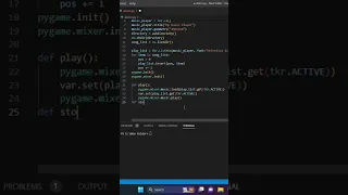 Music player using python