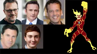 Heatblast Voice Comparison Ben 10 