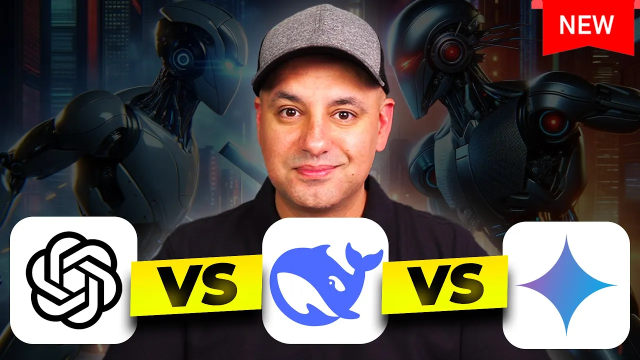 Outline Video I Found the Best AI Reasoning Model! DeepSeek vs ChatGPT vs Gemini