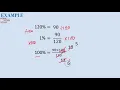 percentage part 2 - FINDING ORIGINAL AMOUNT