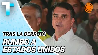 Flávio Bolsonaro DEJÓ Brasil tras PERDER con Lula y VIAJÓ a Estados Unidos