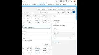 How to add filters in a listview for an object in your org