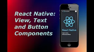 React Native View Text and Button Components