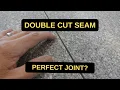 Cut a Corian Solid Surface Double Cut Seam for a Perfect Fit